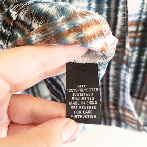 ANTHROPOLOGIE Maeve Plaid Short Sleeve Blouse Size XS - Picture 9 of 11